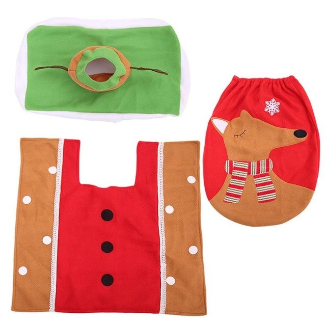 Christmas Toilet Seat Cover