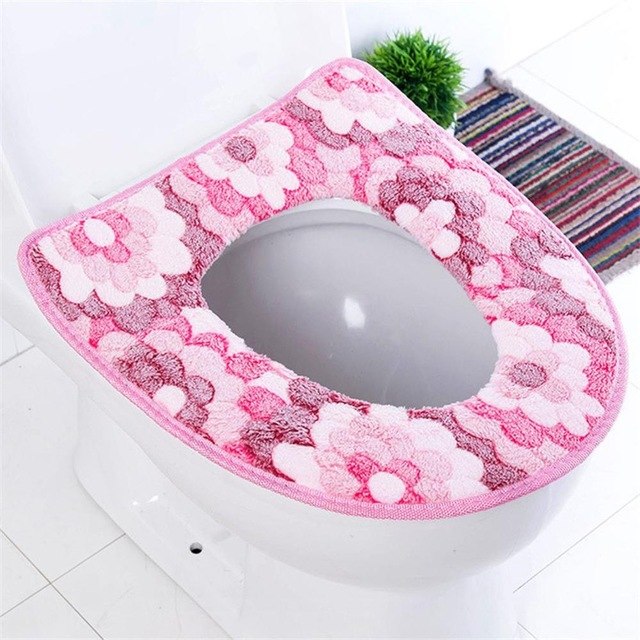 Velvet Toilet Seat Covers